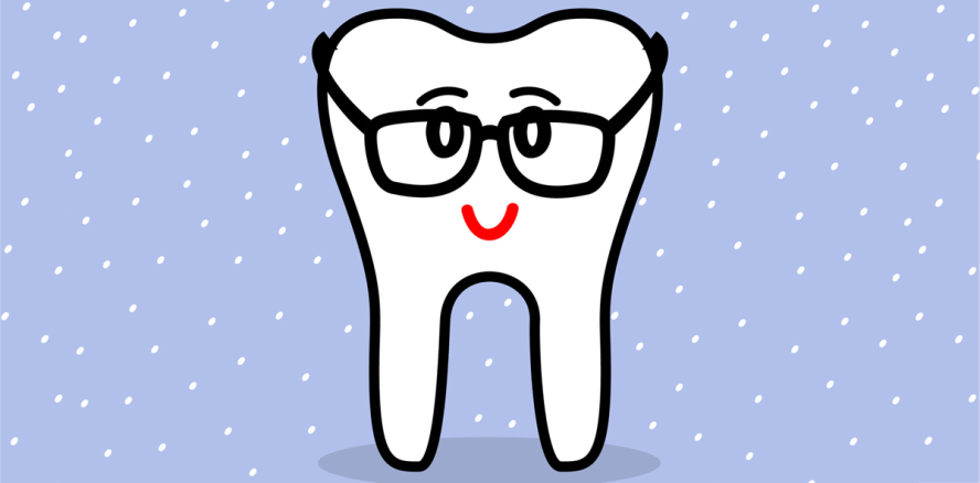 Mit den Zähnen sieht man besser