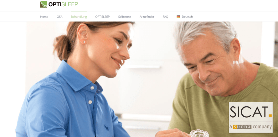 Neue Patientenwebsite informiert über Behandlungsmöglichkeiten bei Schlafapnoe