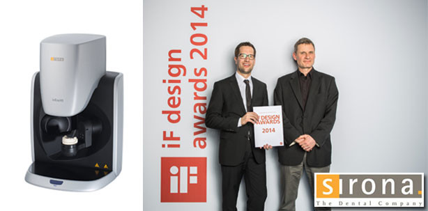 Perfekt in Form: inEos X5 von Sirona gewinnt iF Design Award 2014
