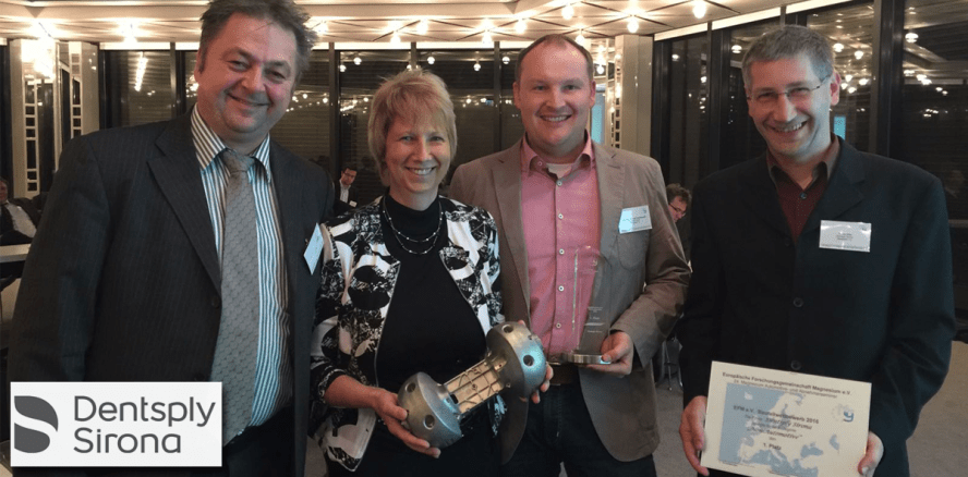 Dentsply Sirona gewinnt ersten Platz bei Bauteilewettbewerb 2016