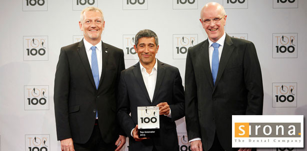 Sirona erneut als Top-Innovator ausgezeichnet