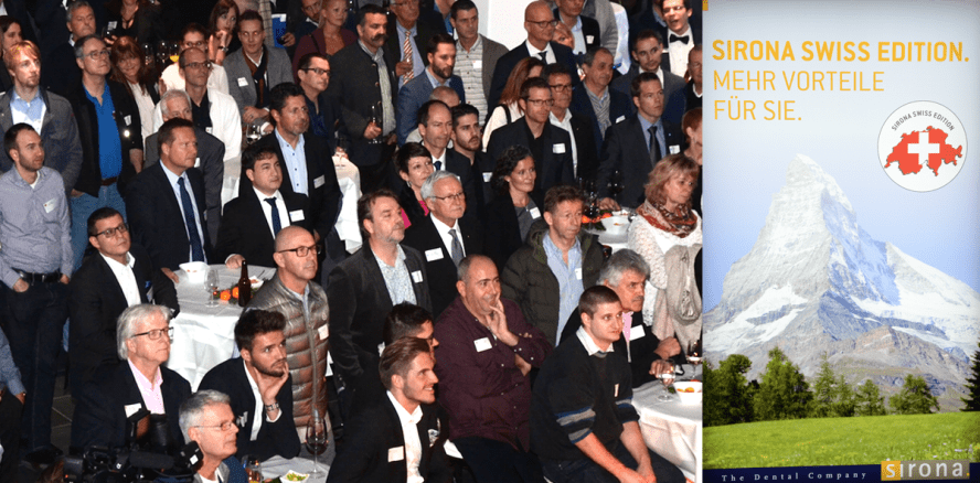 Sirona feiert neuen Showroom in der Schweiz