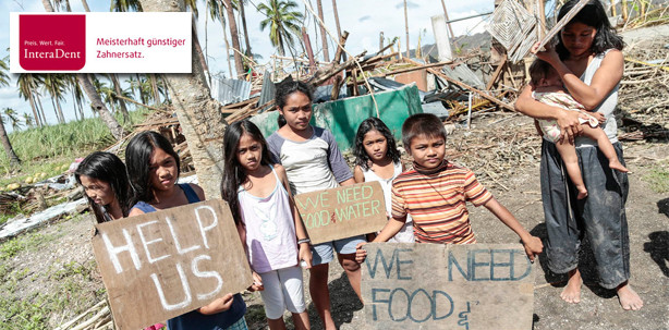 Spendenaufruf zur Unterstützung der Taifunopfer auf den Philippinen
