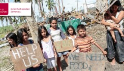 Spendenaufruf zur Unterstützung der Taifunopfer auf den Philippinen