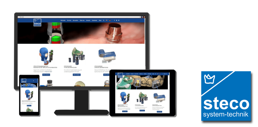 Steco präsentiert neue Webseite