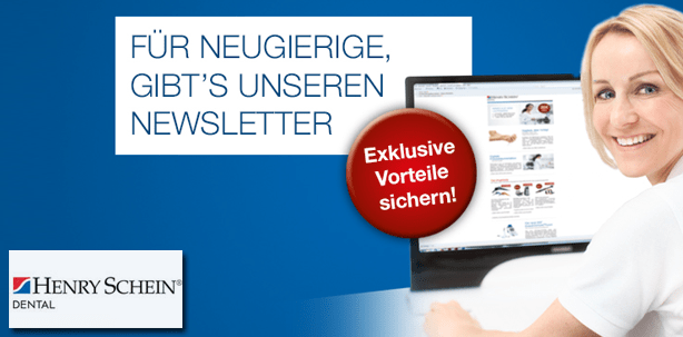 Neuer Newsletter von Henry Schein Dental