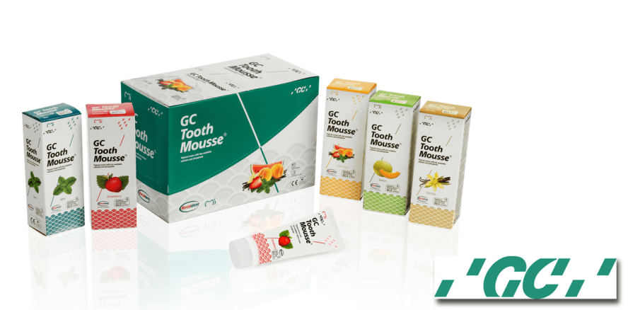 GC Tooth Mousse und GC MI Paste Plus erstrahlen in neuem Glanz