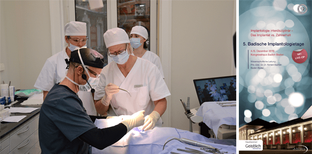 Interdisziplinäre Fortbildung mit Live-OP in Baden-Baden