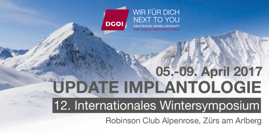 12. Internationales Wintersymposium der DGOI in Zürs am Arlberg