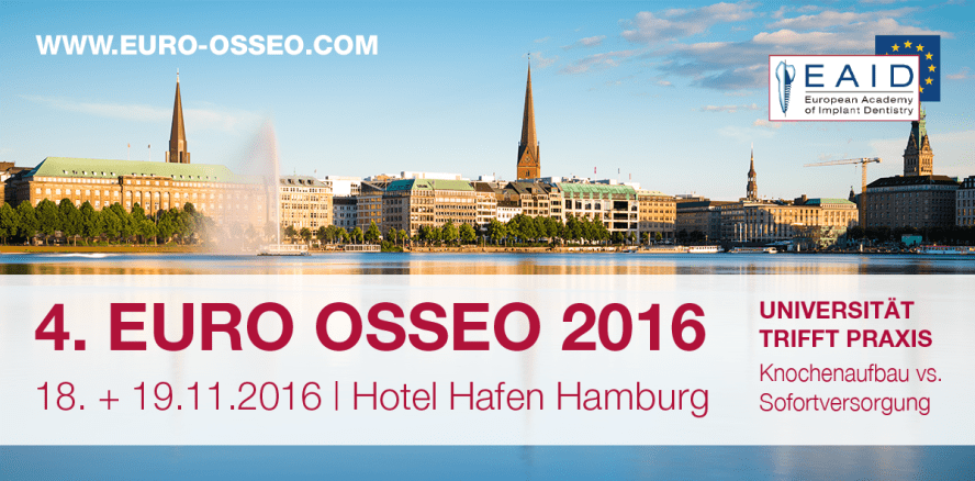 4. EURO OSSEO® 2016: Jetzt noch restliche Plätze sichern!