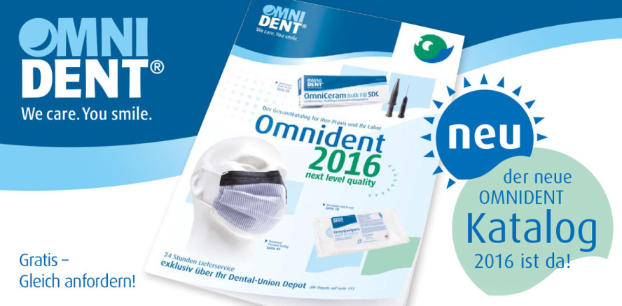 Ganz frisch: Der neue Omnident Katalog für 2016 ist da