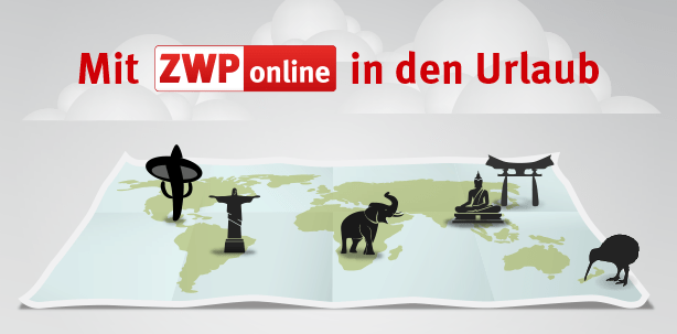 Mit ZWP online in den Urlaub
