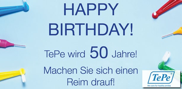 Es gibt einen wunderbaren Grund zum Strahlen!