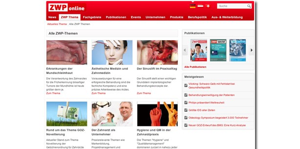 Gebündelte Fachinformationen auf einen Klick