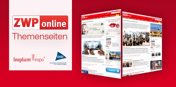Neues implantologisches Themendouble auf ZWP online