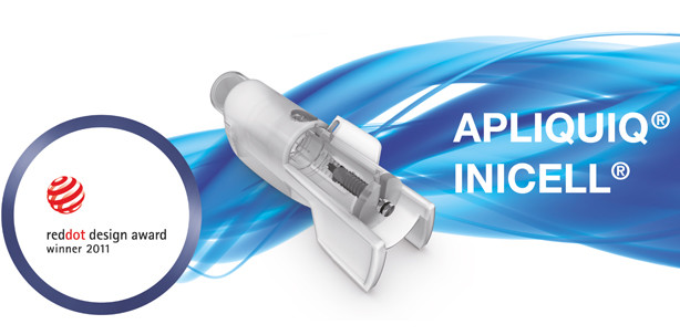 red dot design award 2011 für den APLIQUIQ® von Thommen Medical