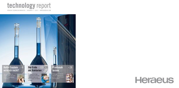 Heraeus technology report als iPad App  verfügbar