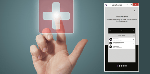 Unter die Lupe genommen – sicherer Transfer von Patientendaten
