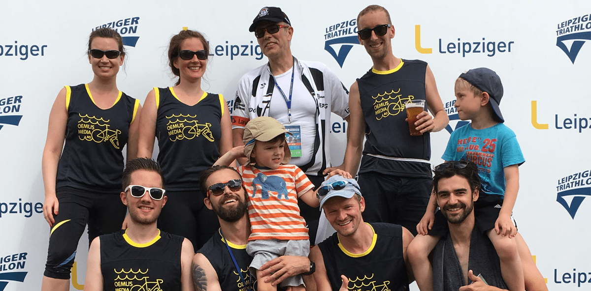 OEMUS MEDIA AG erneut mit Top-Ergebnis beim LVB-Triathlon