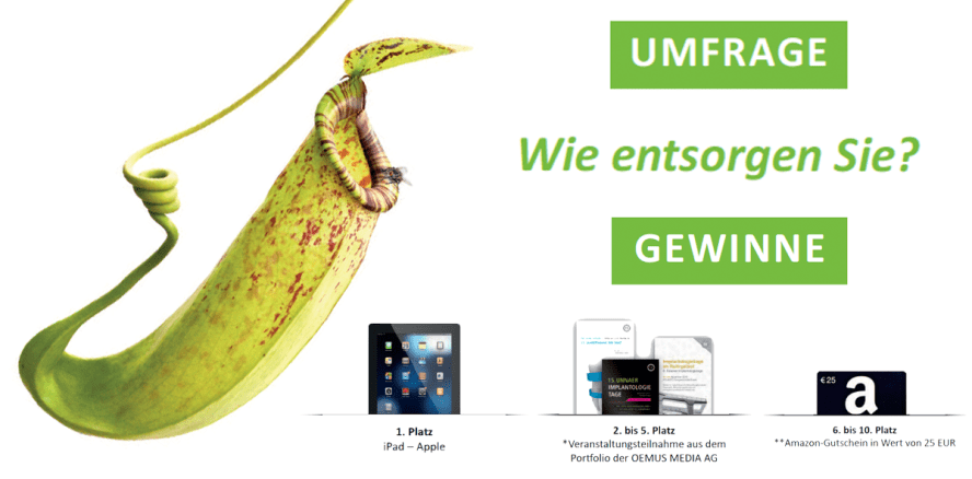 Wie entsorgen Sie? Mitmachen und gewinnen!