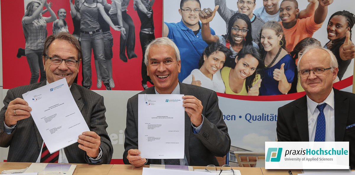 Neue Kooperation der praxisHochschule