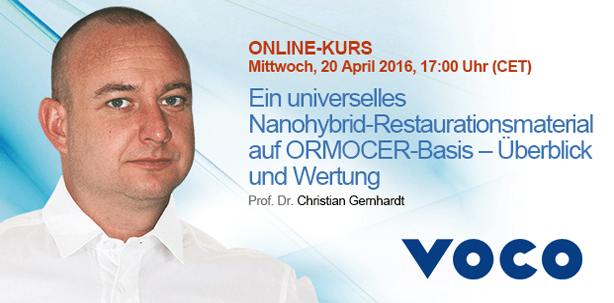 Webinar zum innovativen Nanohybrid-Restaurationsmaterial