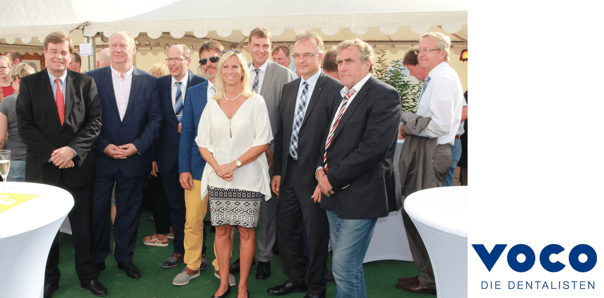 VOCO feiert Richtfest für Produktionserweiterung