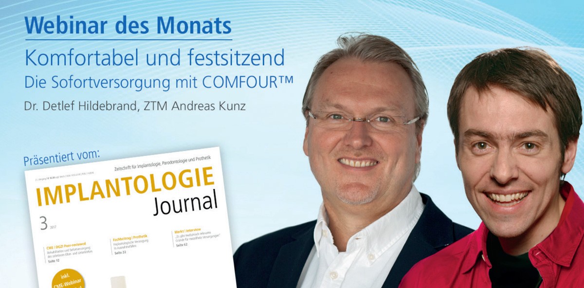Webinar: Die Sofortversorgung mit COMFOUR™