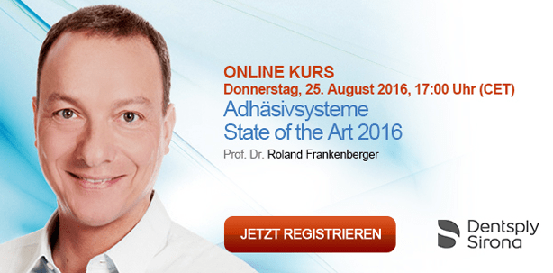 Live-Webinar zu modernen Adhäsivsystemen