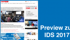 Preview zur IDS 2017: Die Leitmesse der Dentalbranche im Überblick