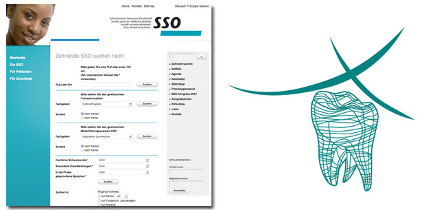 SSO bietet ab sofort Zahnarztsuche an