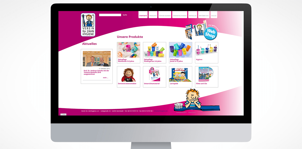 Verein für Zahnhygiene e. V. präsentiert neue Website