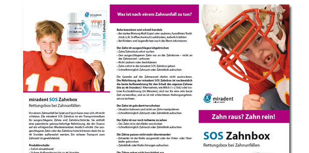 Für Notfall gerüstet: Bundesland Bremen erhält Zahnrettungsboxen