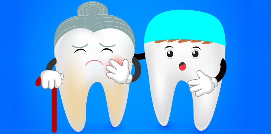 Mehr Karies bei Rentnern als bei Kindern