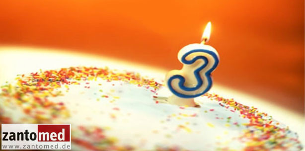Zantomed feiert Geburtstag