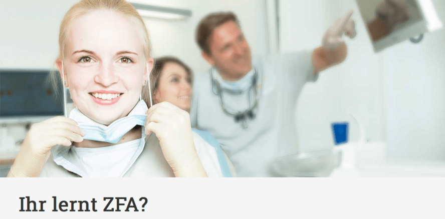 ZFA like it: Auszubildende werben für ihr Berufsbild