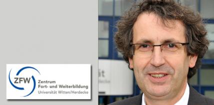 Prof. Dr. Stefan Zimmer spendet Ehrenpreis-Dotierung