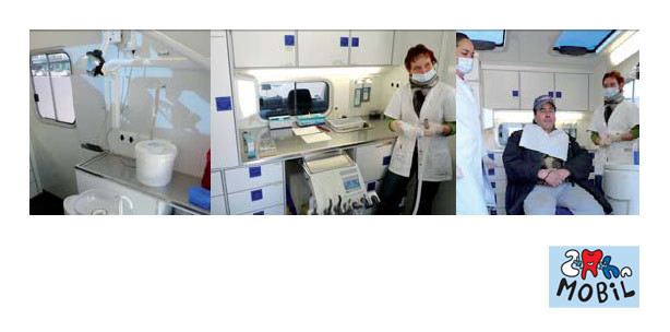 Mobile Zahnarztpraxis bietet Hilfe für Obdachlose an