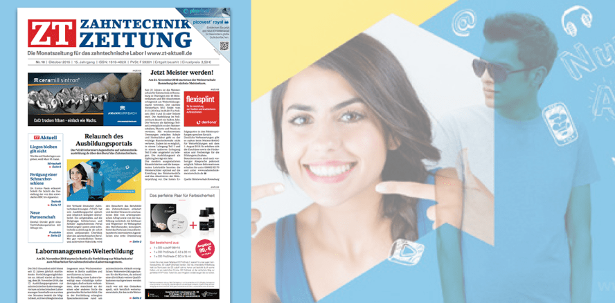 Jetzt online lesen: 10. Ausgabe der Zahntechnik Zeitung