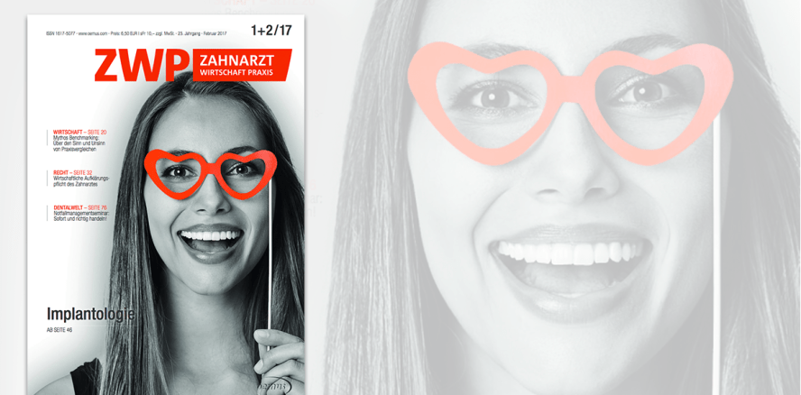 Neues Jahr, neue ZWP: ZWP Zahnarzt Wirtschaft Praxis 1+2/17 online