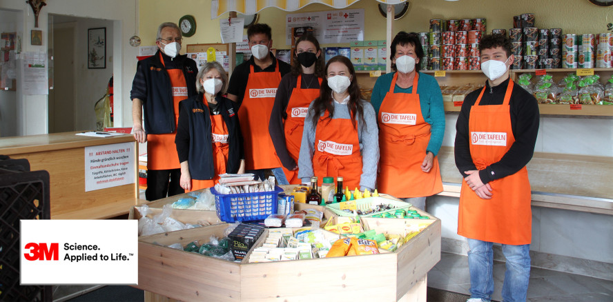 Länderübergreifendes Engagement: 3M Advents-Aktion mit den Tafeln