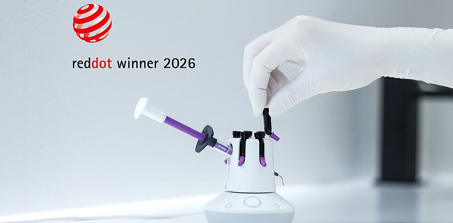 Red Dot Award 2026 für Solventum™ Filtek™ Komposit-Wärmer