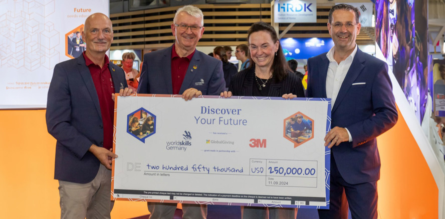 WorldSkills Germany und 3M starten bundesweite Bildungsinitiative