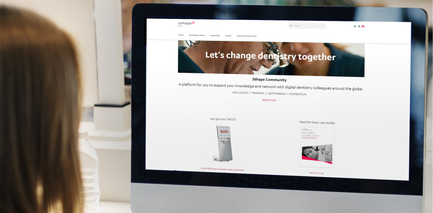 3Shape Community: Online-Plattform für Wissensaustausch und Vernetzung