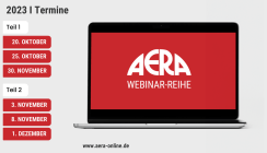 Kostenlose AERA-Online Webinar-Reihe lädt zur Selbstreflexion ein