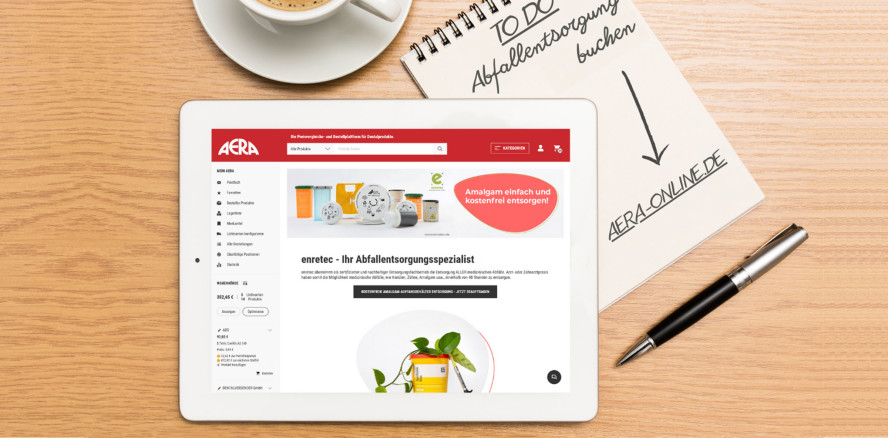 enretec-Entsorgung ab sofort über AERA-Online buchbar