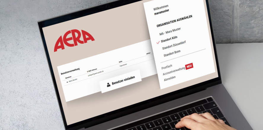Funktionserweiterung für verbesserte Organisation mit AERA-Online