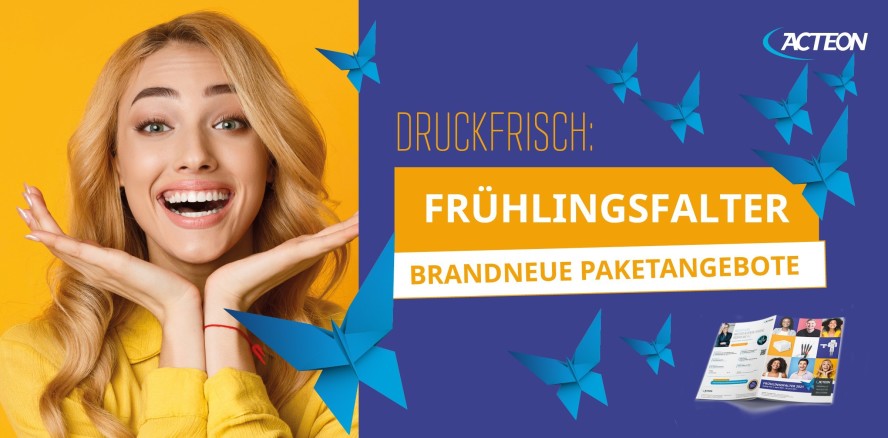 Acteon macht den Frühling bunter: Der neue Frühlingsfalter 2021 ist da!