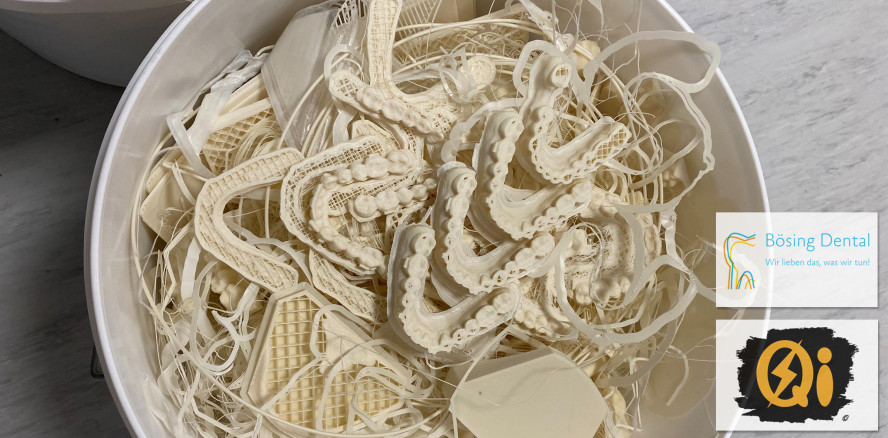 Bösing Dental & QiTech generieren Recyclingkreislauf für 3D-Modelle