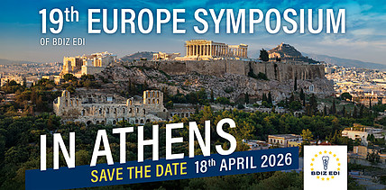 Das 19. Europa-Symposium des BDIZ EDI findet am 18. April in Athen statt